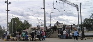 Tågstationen Staryj Petergof Tågstationen Staryj Petergof
