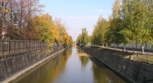 En av många kanaler på Kronstadt